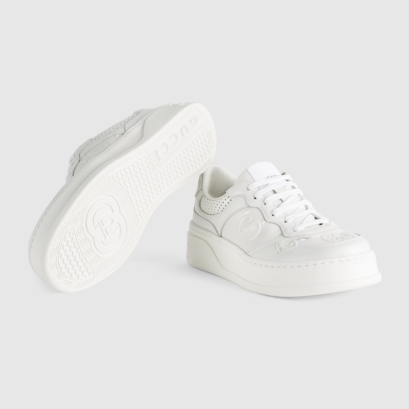 Women’s GG embossed sneaker - Image 6